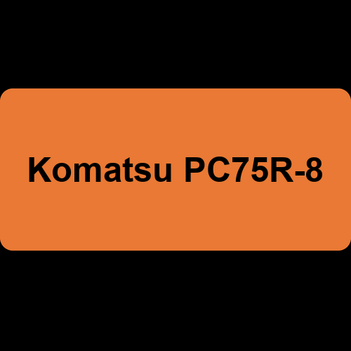 Komatsu PC75R-8